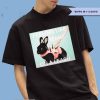 Bunny feeling like a freak on a leash photo shirt