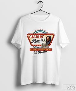 Cacklin Kamala's open border shirt