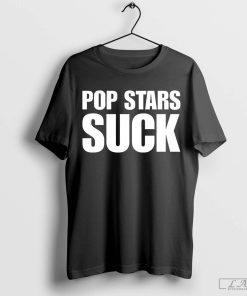 Camila Cabello Wearing Pop Stars Suck Shirt