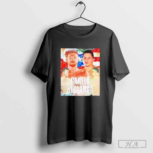 Canelo Berlanga The Battle Of Mexico And Puerto Rico T-shirt