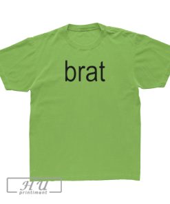 Charli XCX Brat Album Cover T-Shirt, Blurred Brat, Cult Classic, BRAT Charli XCX