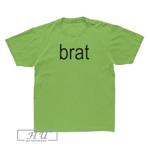 Charli XCX Brat Album Cover T-Shirt, Blurred Brat, Cult Classic, BRAT Charli XCX