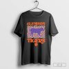 Clemson Tigers Comfort Colors Checkered Mascot T-Shirt