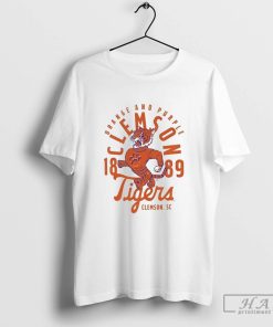 Clemson Tigers Comfort Colors Mascot Overlay T-Shirt