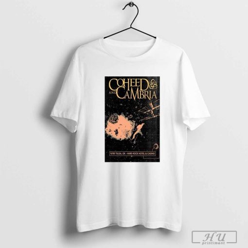 Coheed And Camera, Hard Rock Hotel And Casino, Tulsa, OK September 5 Poster shirt