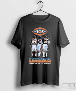 Design Chicago Bears 1920 2025 Legends Ditka Payton And Butkus T Shirt