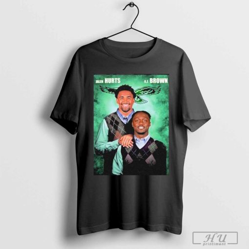 Jalen Hurts x Aj Brown Philadelphia Eagles T-Shirt