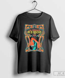 Design Joe Bonamassa 2024 Retro Red Rocks T Shirt