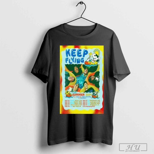 Design Keep Flying September 2024 Tour Poster Shirt