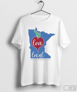 Design Love Local Beetroot Minnesotagrown.Com Shirt