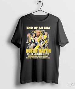 End Of An Era Dustin Martin Yellow And Black Forever Richmond 2010-2024 Thank You For The Memories Shirt