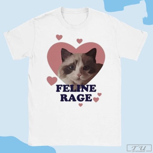 Feline Rage Cat T-Shirt