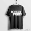 Funny Remix'd Prints Logo T-shirt