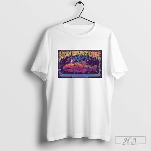 Funny The Mockingbird Foundation Summer Tour 2024 Poster T-shirt