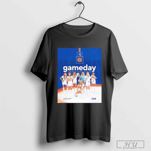 Gameday Auburn vs Coastal Carolina poster shirt