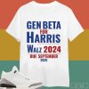 Gen Beta For Harris Walz 2024 September 2025 Shirt