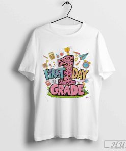 Happy First Day 1st Grade Back To School T-Shirt