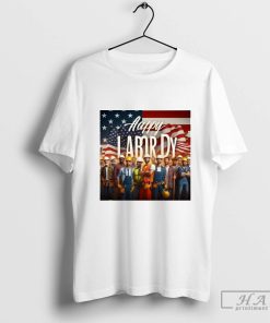 Happy Labor Day 2024 U.S Flag Shirt