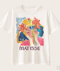 Henri Matisse Floral Spring Shirt, Botanical Art Lovers Chic Flower Shirt