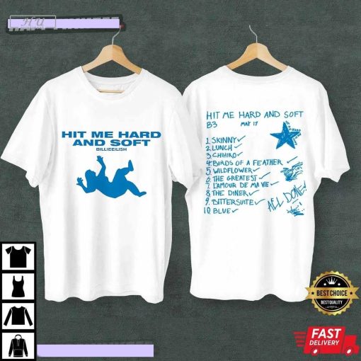 Hit Me Hard And Soft Tracklist Billie Eilish T-Shirt