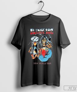 Iron Maiden-182 Blink 182 World Tour 2024 Shirt