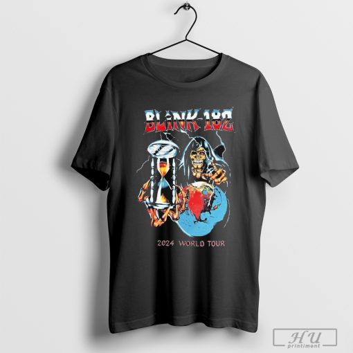 Iron Maiden-182 Blink 182 World Tour 2024 Shirt