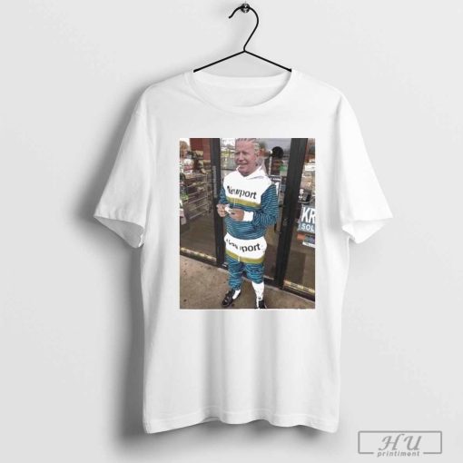 Joe Biden Newport Fit Smoking T-shirt