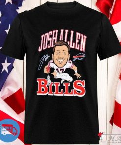 Josh Allen Buffalo Bills Homage Caricature Player T-shirt