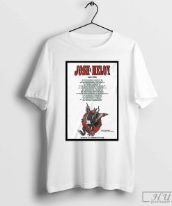 Josh Meloy Fall Tour 2024 Poster shirt