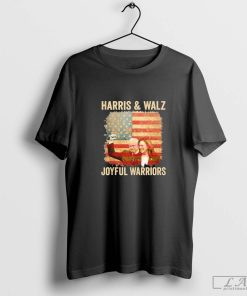 Joyful Warrior Kamala Harris Tim Walz America President Team Up 2024 T-shirt