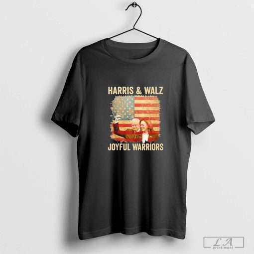 Joyful Warrior Kamala Harris Tim Walz America President Team Up 2024 T-shirt