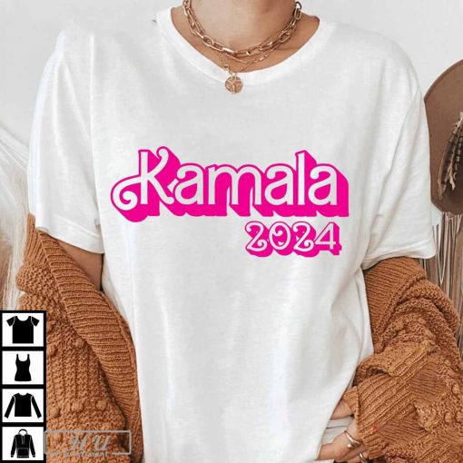 Kamala 2024 Kamala Harris For President Pink T-Shirt