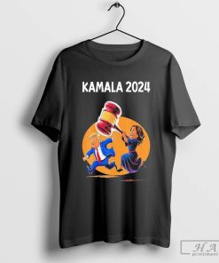 Kamala 2024 Prosecutor vs Felon Harris Trump Election shirt