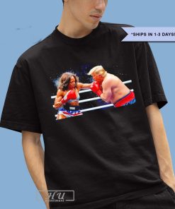 Kamala Harris vs Donald Trump boxing the fight of the century shirt