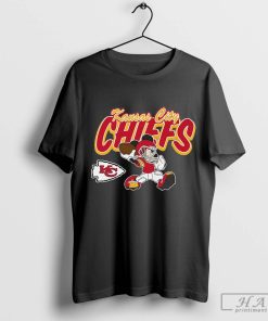 Kansas City Chiefs Toddler Disney Lil Playmaker Mickey Mouse Shirt