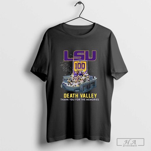 LSU Tigers Football Fan 2024 Celebrating 100th Anniversary shirt