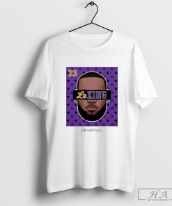 LeBron James Le KING 23 Los Angeles Lakers NBA Stars Dearbball T-shirts