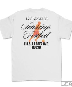 Los Angeles Brea Saturdays Football S LA Brea Ave T-Shirts