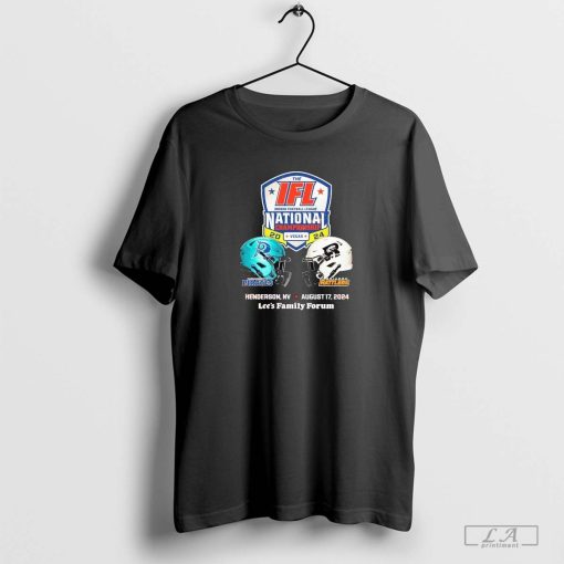 Massachusetts Pirates vs Arizona Rattlers 2024 The IFL National Championship Shirt