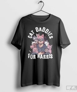 Men Kamala Cat Daddies For Harris Shirt