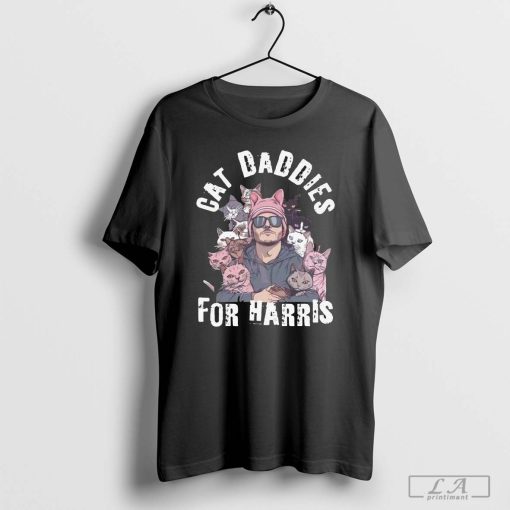 Men Kamala Cat Daddies For Harris Shirt