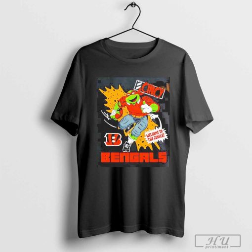 Michelangelo X Cincinnati Bengals Comic 2024 Shirt