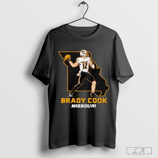 Missouri Tigers Brady Cook Quarterback State Star Shirt