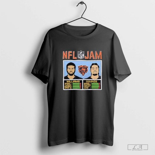 NFL Jam Bears Williams And Odunze Shirt