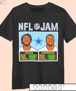 NFL Jam Dallas Cowboys Trevon Diggs and Micah Parsons shirt