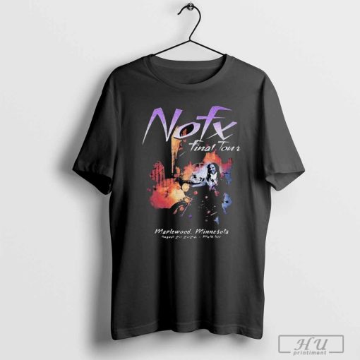 NOFX The Final Tour In Maplewood MN On Aug 20 2024 T-shirt