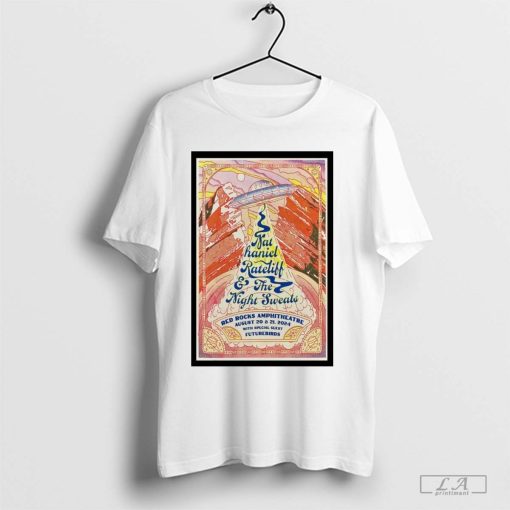 Nathaniel Rateliff On August 20, 2024 In Morrison, CO Tour Poster Shirt