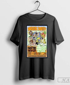 Neck Deep UK Tour 2025 Poster T Shirt