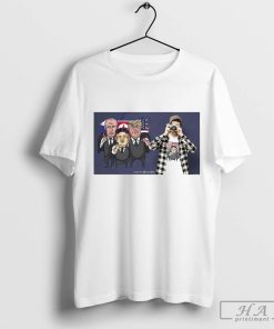 Nice Trump Fishing Presidents Parody T-shirt