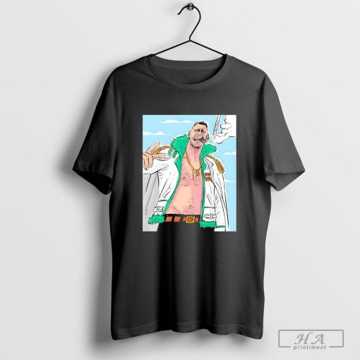 Nikola Jokic X Smoker One Piece Cartoon Shirt